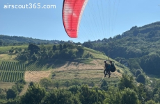 Tandemgleitschirm Swing Twin RS 2 Größe 41 Farbe Flame